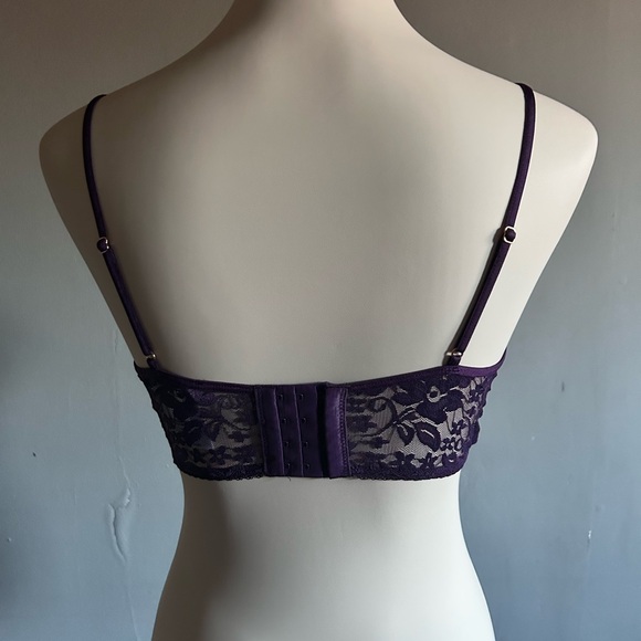 NWOT INC International Concepts Women’s Lace Bralette | Size: M | Purple Dynasty - Picture 3 of 4
